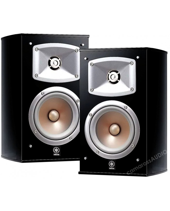 Yamaha NS-333 Siyah Kule Tipi Hoparlör Takımı Gümüş Detaylı