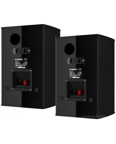 YAMAHA NS-333 Siyah Hoparlör Arkası, Bağlantı Terminalleri ve Etiket Detayları