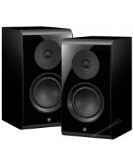 Yamaha NS-600A parlak siyah raf tipi hoparlör çifti