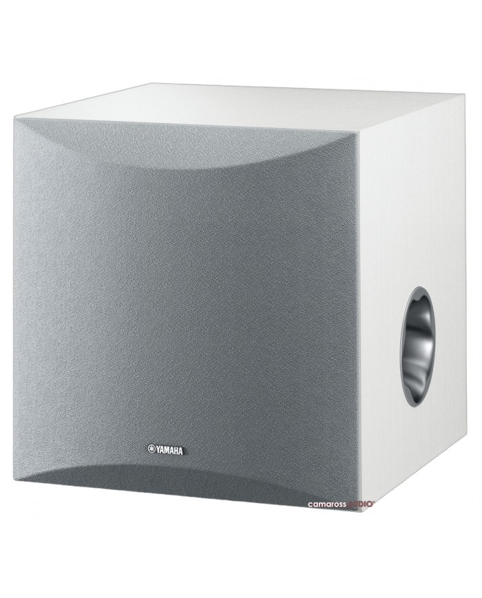 Yamaha NS-SW050 Beyaz Subwoofer, Portlu Kompakt Tasarım