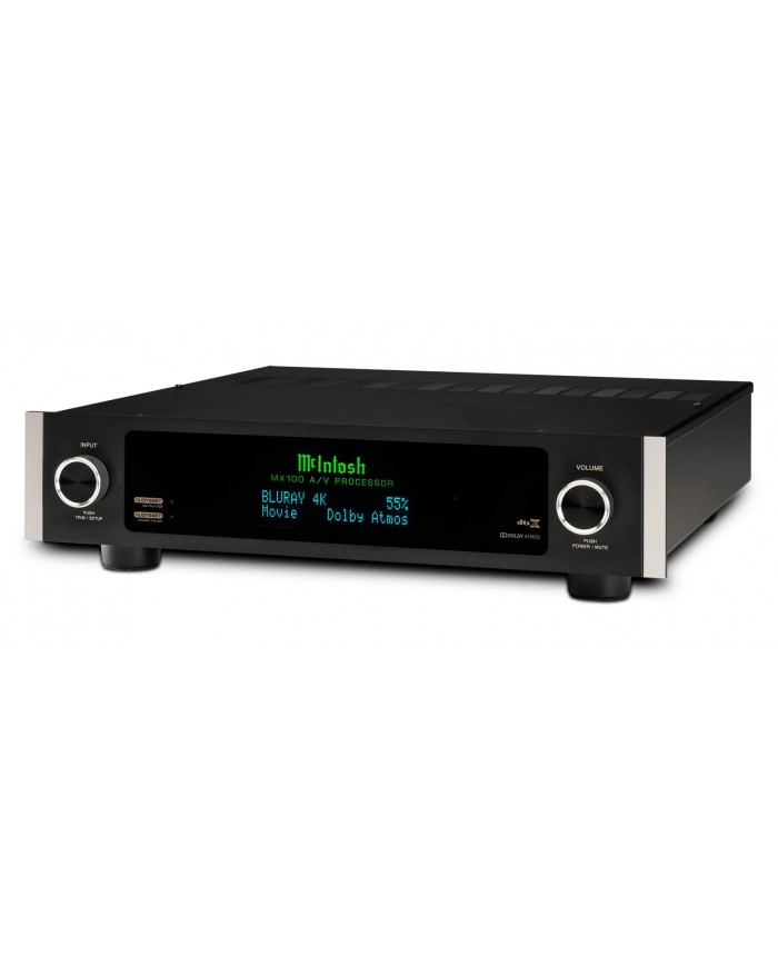 McIntosh MX100 Siyah A/V İşlemci, Dolby Atmos, 4K Blu-ray destekli