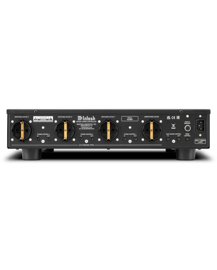 McIntosh MIP200 elektrik filtresi girişler
