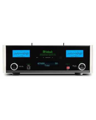 McIntosh MSA5500 Siyah Streaming Entegre Amplifikatör Ön Panel