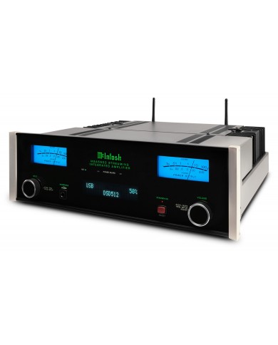 McIntosh MSA5500 Streaming Entegre Amplifikatör, mavi VU metreli