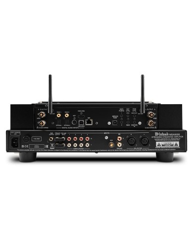 McIntosh MSA5500 Streaming Entegre Amplifikatör arka bağlantı portları.