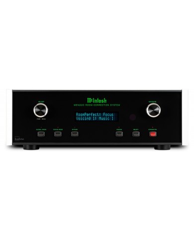 McIntosh MEN220 Oda Düzeltme Sistemi, siyah ön panel, EQ