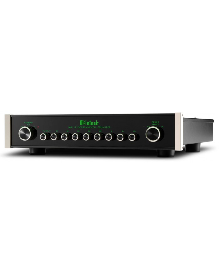 McIntosh MQ112 Siyah Çevresel Ekolayzer Ön Panel Görünümü