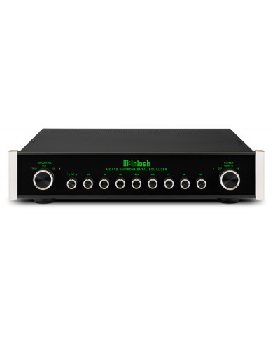 McIntosh MQ112 Siyah Çevresel Ekolayzer Ön Panel Görünümü