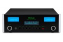 McIntosh MR89 AM/FM Tuner siyah, mavi VU metreli hifi radyo alıcısı.