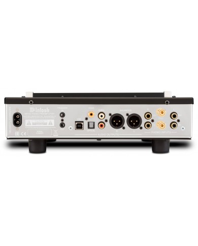 McIntosh MP100 Phono Preamplifikatör arka bağlantı portları.