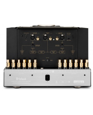 McIntosh MC901 Dual Mono Güç Amplifikatörü arka bağlantı portları
