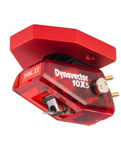Kırmızı Dynavector 10x5 MkII Yüksek Çıkışlı MC Kartuş Alüminyum Konsol