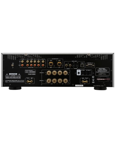 Rotel RA-1570 Entegre Amplifikatör arka bağlantı portları ve girişleri.