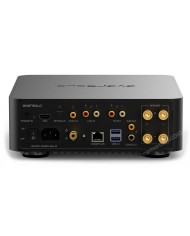 EverSolo Play Siyah Müzik Sunucusu Arka Bağlantı Noktaları (USB, LAN, RCA)