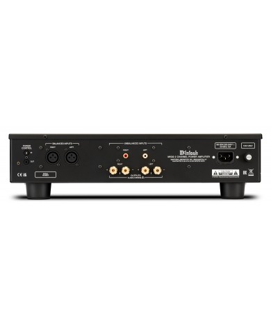 McIntosh MI502 2 Kanal Siyah Dijital Güç Amplifikatörü Arka Bağlantıları