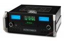 McIntosh MCD12000 S/SACD CD Player siyah, tüplü, mavi göstergeli.