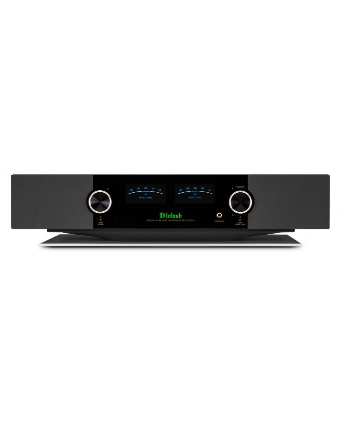McIntosh RS250 Siyah Kablosuz Hoparlör Sistemi Ön Görünüm