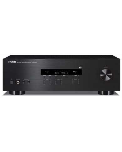 Yamaha R-S202D Siyah DAB+ Bluetooth Stereo Alıcı Amfi Ön Yüzü