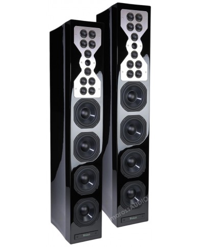 McIntosh XR100 Siyah Parlak Kule Tipi Hoparlör Takımı Çok Yollu Sürücüler