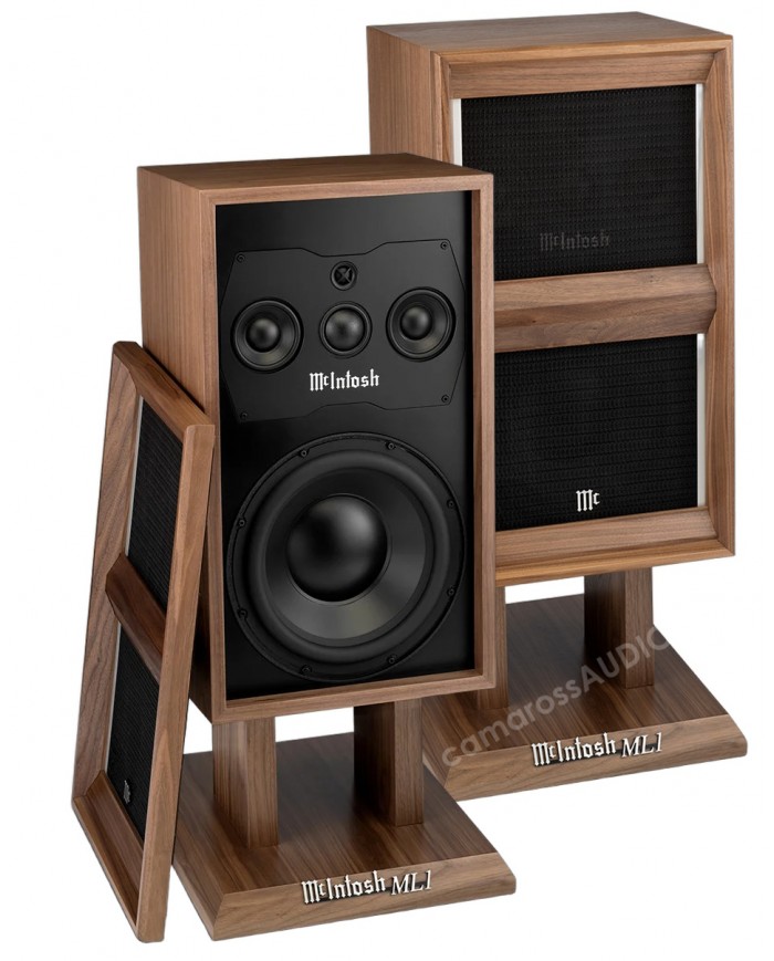 McIntosh ML1 Mk II Ceviz Ahşap Kasa Vintage Hoparlör Takımı