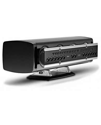 McIntosh XCS1.5K Siyah Center Hoparlör Gümüş Detaylı Ön Görünüm