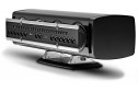 McIntosh XCS1.5K Siyah LCR Hoparlör, Gümüş Detaylı Kompakt Tasarım