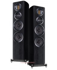Wharfedale EVO 4.3 Siyah Ahşap Kule Hoparlör Takımı AMT Tweeterli