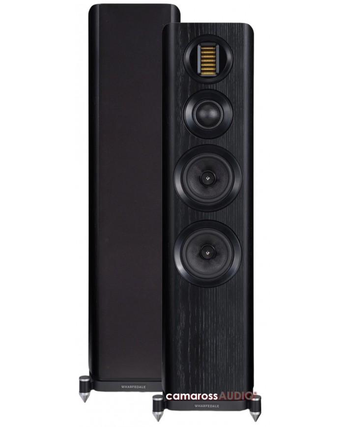 Wharfedale EVO 4.3 Siyah Ahşap Kule Tipi Hoparlör AMT Tweeter