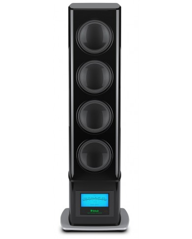 McIntosh PS2K Siyah Parlak Subwoofer, Mavi VU Metreli Güçlü Bas Hoparlör