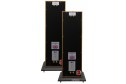 Stirling Broadcast AB-2 Bass Extender arka bağlantı terminalleri ve etiketleri.