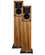 Stirling LS3/5a V2 LTD. hoparlörler ahşap kaplama, AB-2 Bass Extenders.