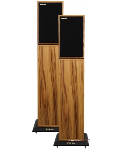 Stirling LS3/5a V2 LTD. AB-2 Bass Extender, ahşap kaplama hoparlörler