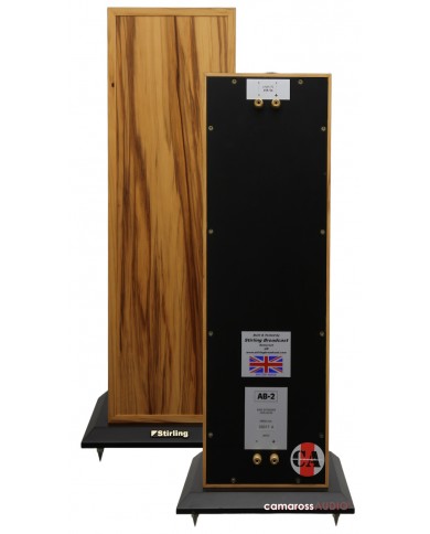 Stirling LS3/5a V2 LTD. AB-2 Bass Extenders ahşap kaplama hoparlör