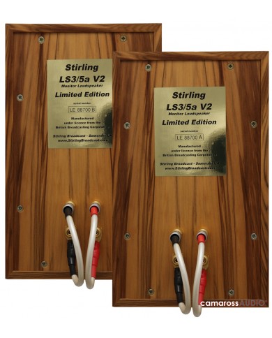 Stirling LS3/5a V2 LTD Ahşap Hoparlör Arka Panel Bağlantıları