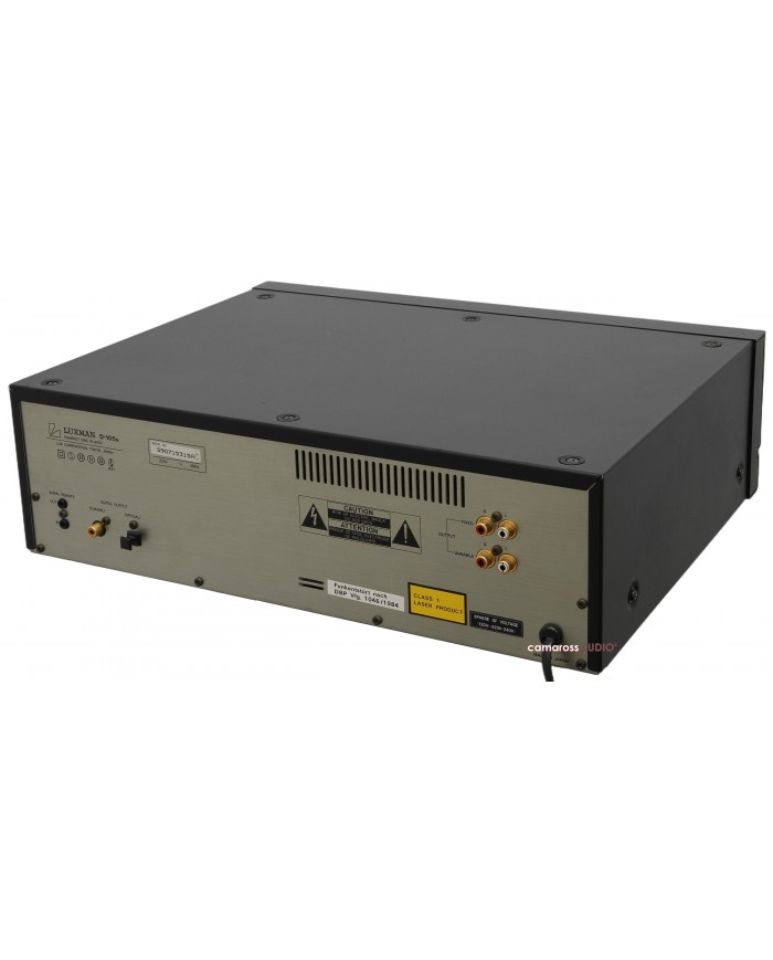 Luxman D-105u CD Çalar Arka Bağlantı Noktaları Dijital Koaksiyel RCA Çıkışı