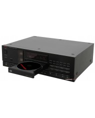 Siyah Luxman D-105u CD Çalar, Açık Tepsili Kompakt Disk Oynatıcı