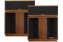 Klipsch Belle hoparlör, ceviz kaplama, vintage tarzı hi-fi ses sistemi