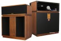Klipsch Belle hoparlör, ahşap kaplama, arkası açık görünüm.