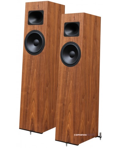 Blumenhofer Tempesta 20 Mk2 hoparlör, ceviz kaplama, kule tipi hoparlörler