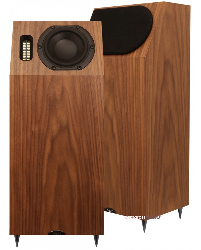 Neta Iota ALPHA hoparlör, ceviz kaplama, AMT tweeter ve woofer