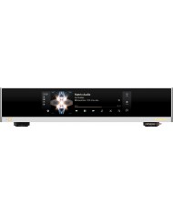 Matrix Audio MD-1 Streamer & Amplifier gümüş renkli, ekranlı Hi-Fi cihazı