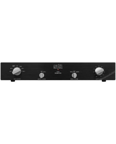 Mark Levinson N° 28 Preamp Siyah Ön Panel Ses Seçici Kontrolleri