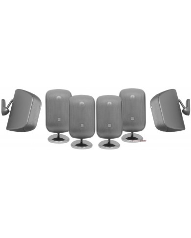 Bowers & Wilkins M1 6.0 Gri Hoparlör Seti Duvar/Masaüstü Montajlı