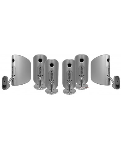 Bowers & Wilkins M1 6.0 Hoparlör Seti Gümüş Renk Kompakt Uydu Hoparlörler