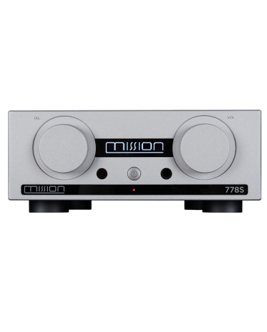 Mission 778S Gümüş Kablosuz Müzik Yayıncısı Ön Panel
