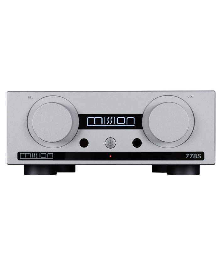 Mission 778S Gümüş Kablosuz Müzik Yayıncısı Ön Panel
