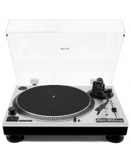 Vestlyd PRO T1 Direct Drive Turntable gümüş renkli, kapaklı