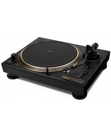 Vestlyd PRO T2 Siyah Direct Drive Pikap, Altın Detaylı DJ Plak Çalar