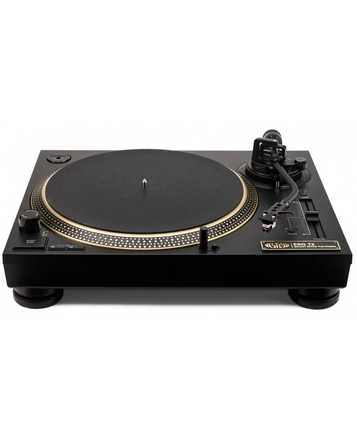 Vestlyd PRO T2 Siyah Direct Drive DJ Plak Çalar, profesyonel pikap