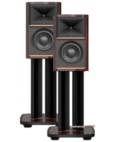 JBL Summit AMA hoparlör, ahşap kaplama, siyah ve karbon fiber detaylı.
